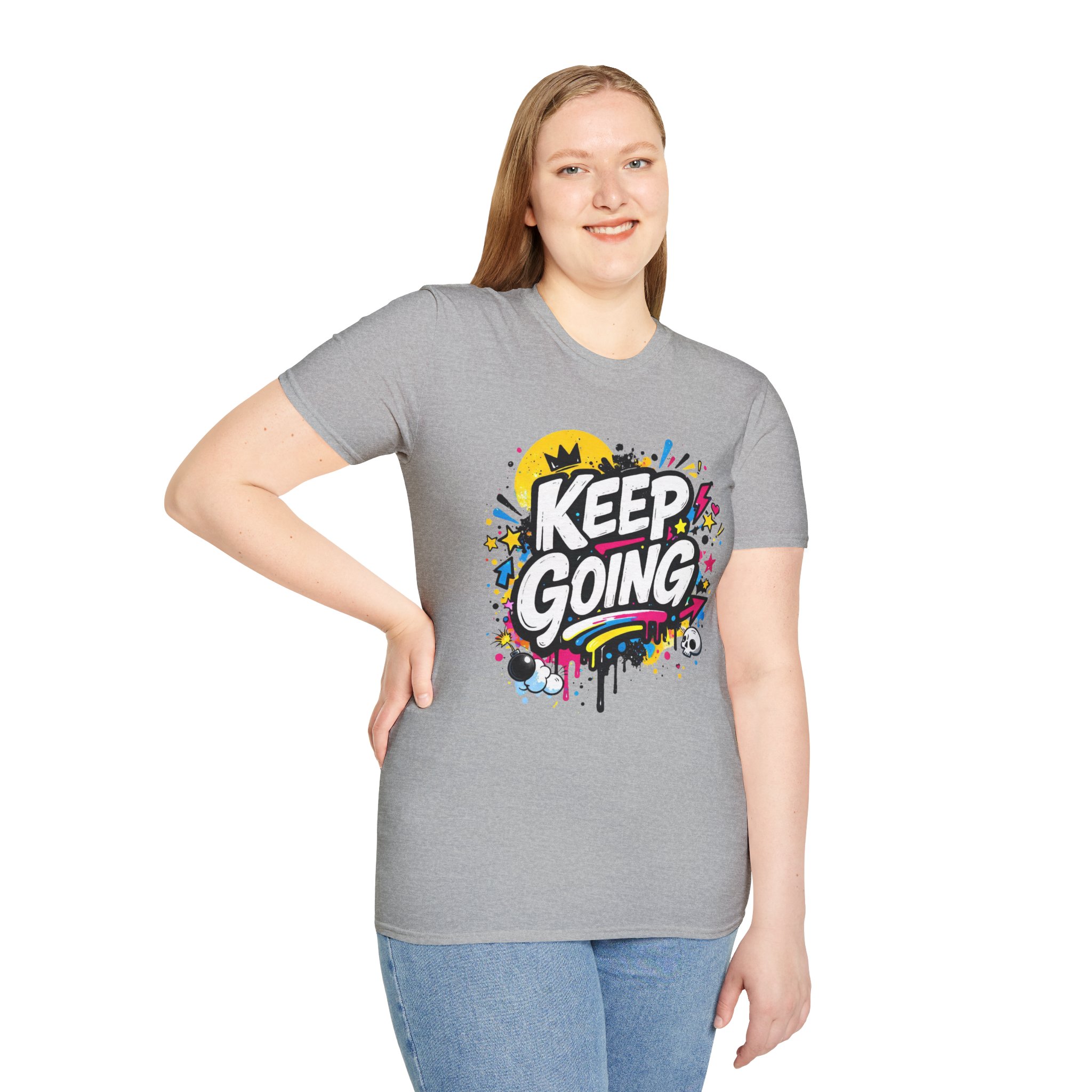 Keep Going Graffiti T-Shirt - Ảnh 23