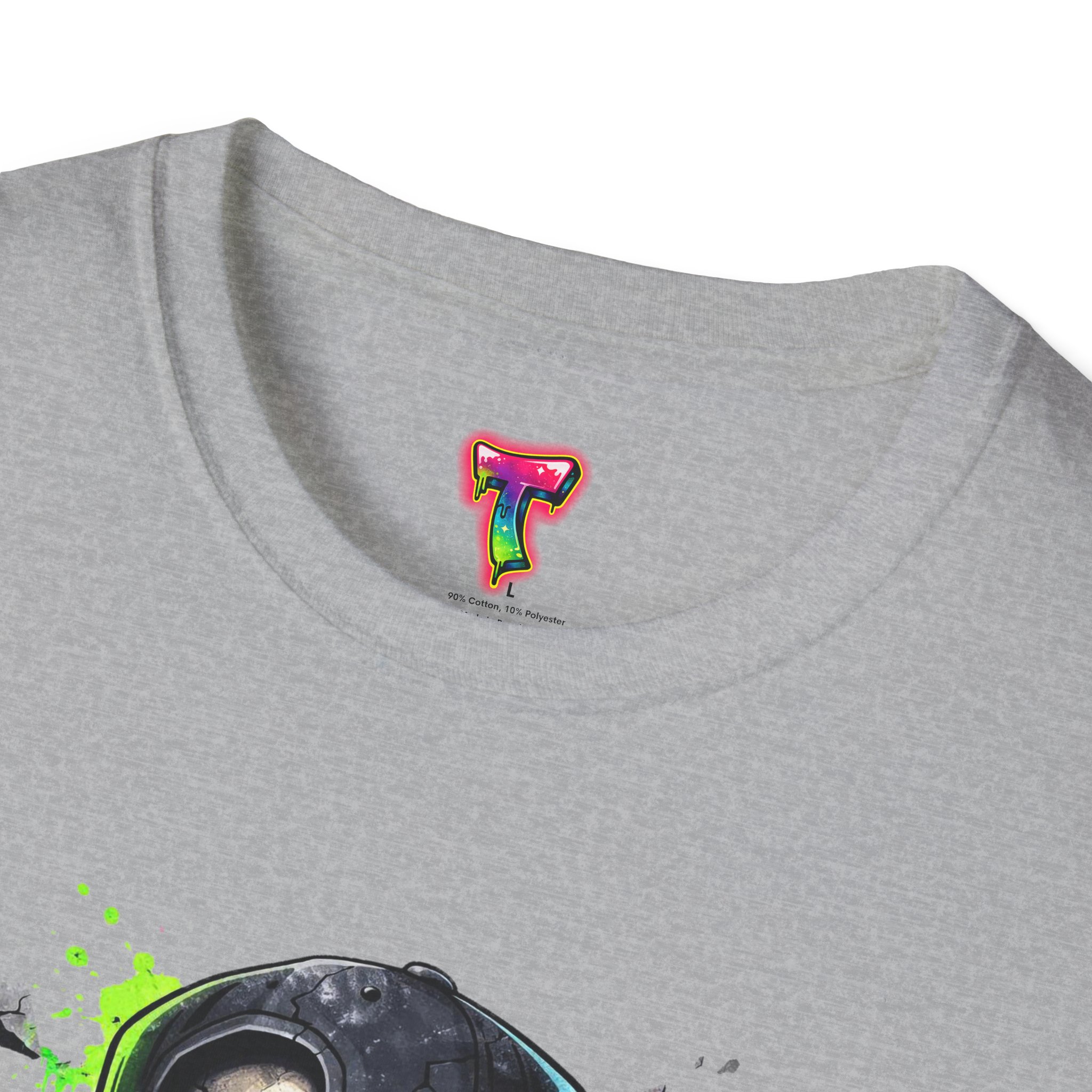 'Broken But Cool' Skull Graphic Tee - Ảnh 3