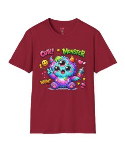 Cute Monster Graphic T-Shirt