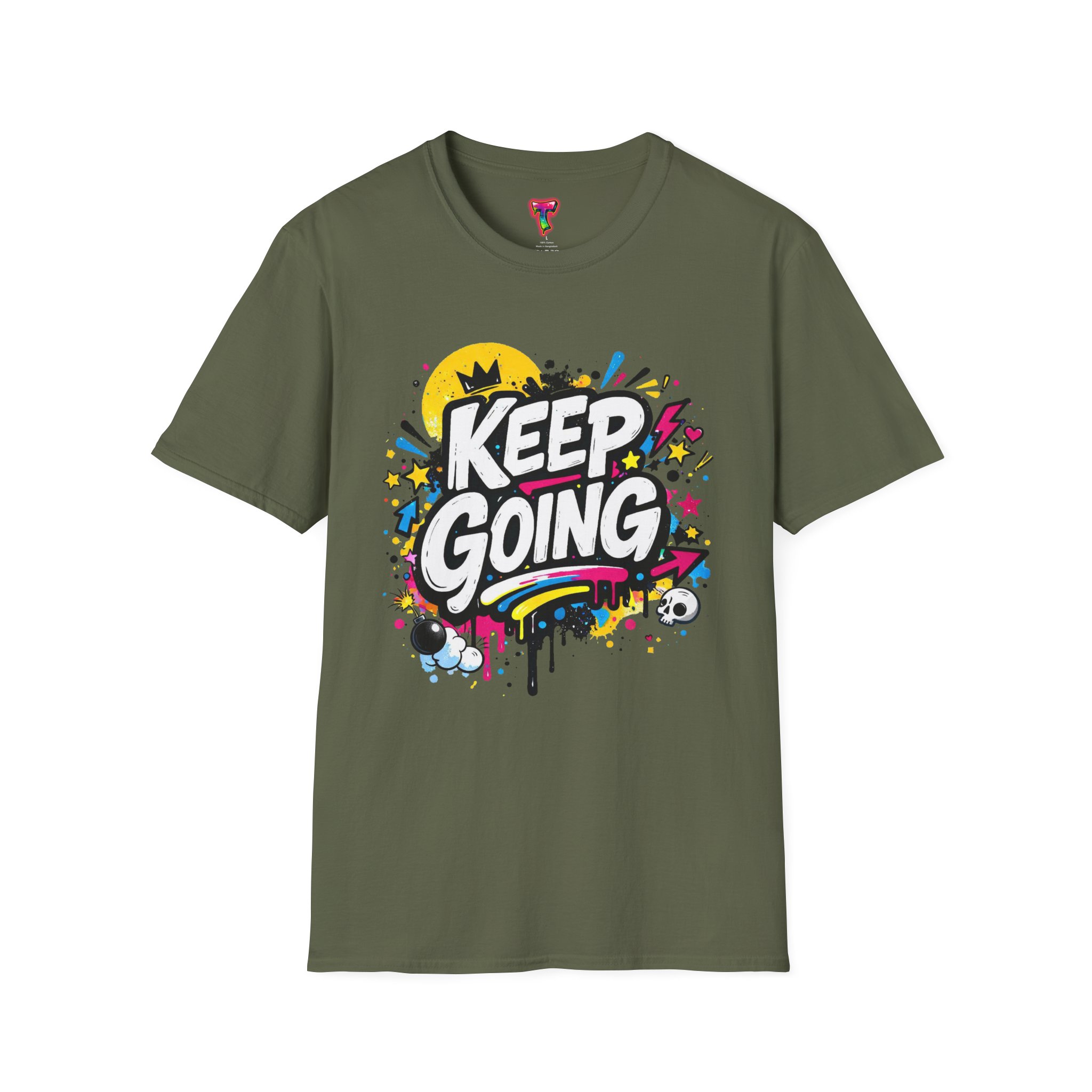 Keep Going Graffiti T-Shirt - Ảnh 13