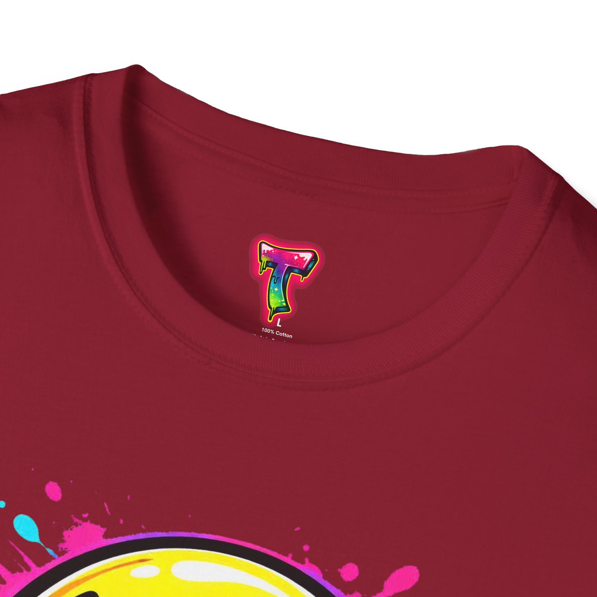 Drippy Neon Smiley T-Shirt - Ảnh 55