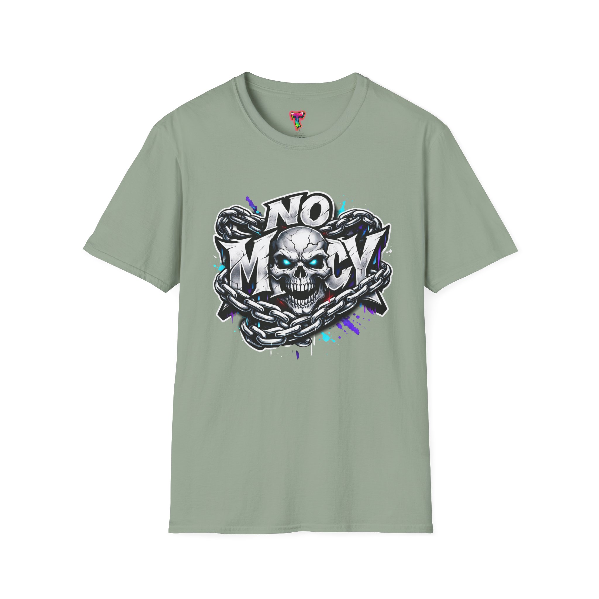 No Mercy Skull Graphic T-Shirt - Ảnh 29