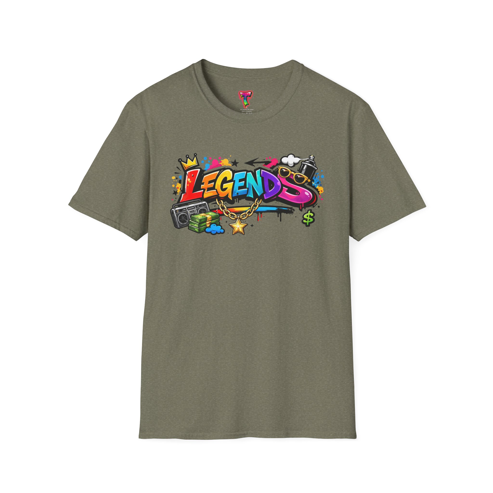 Legend Street Art T-Shirt - Ảnh 17