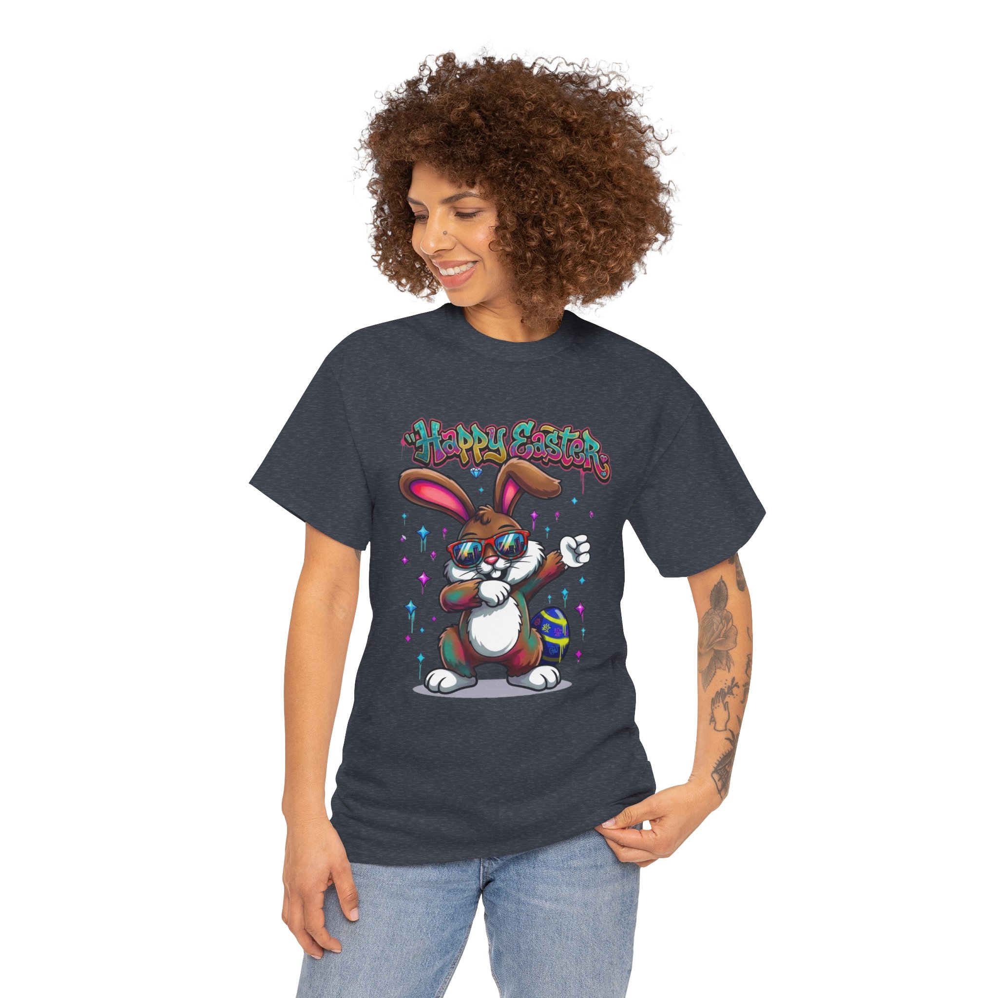 Easter Bunny Dabbing T-Shirt - Ảnh 66