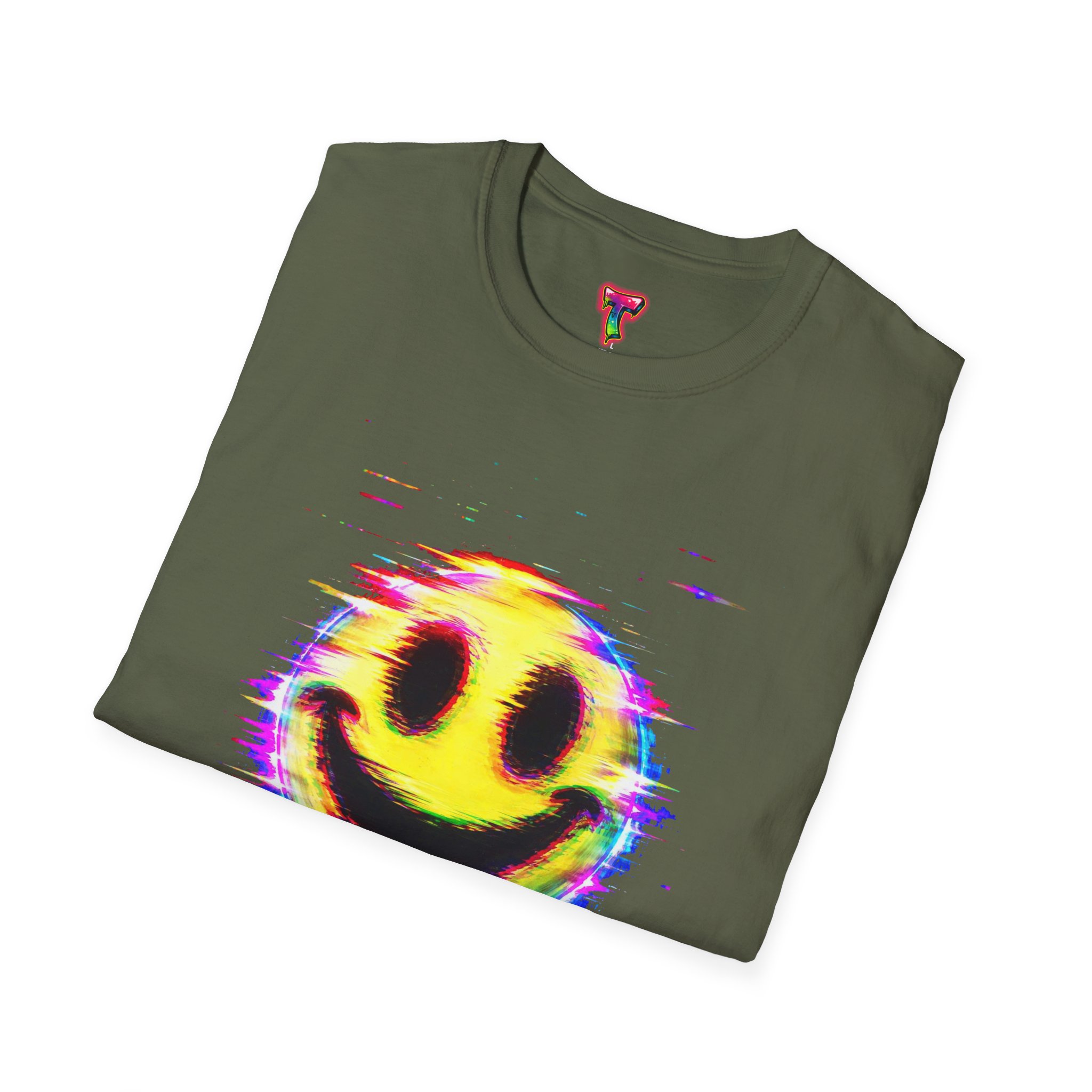 Glitch Smiley T-Shirt - Ảnh 24