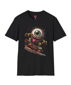 Skateboard Eyeball Monster T-Shirt
