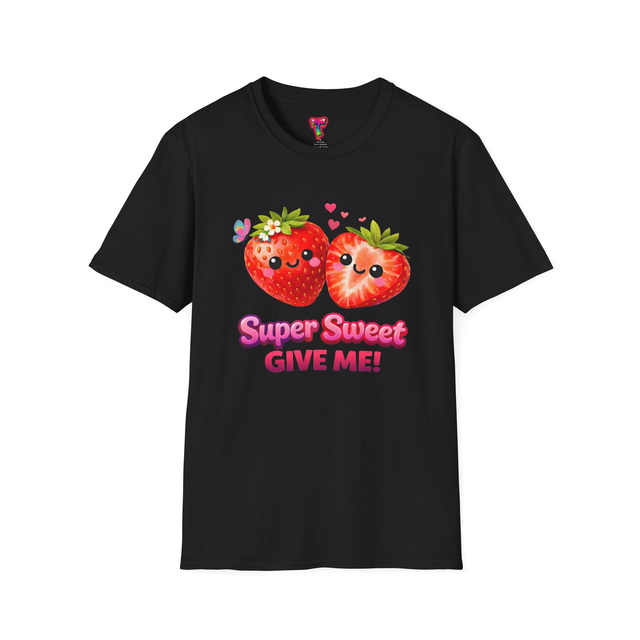 Strawberry 'Super Sweet Give Me!' T-Shirt - Ảnh 9