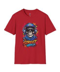 Skull DJ Street Urban T-Shirt