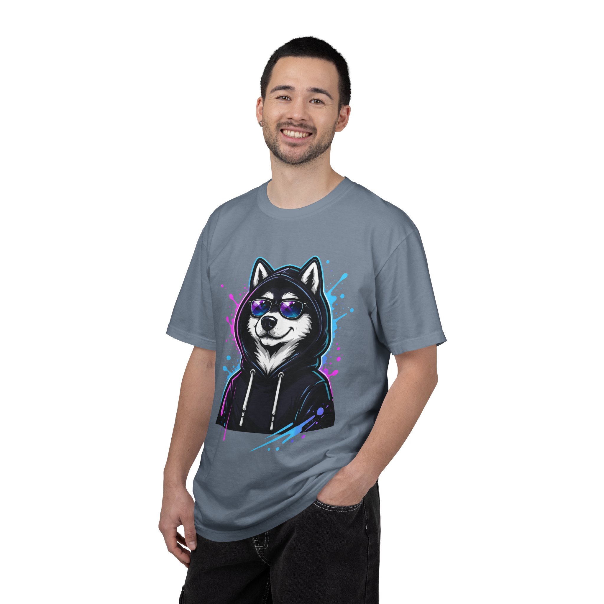 Husky Hoodie Graphic T-Shirt - Ảnh 40