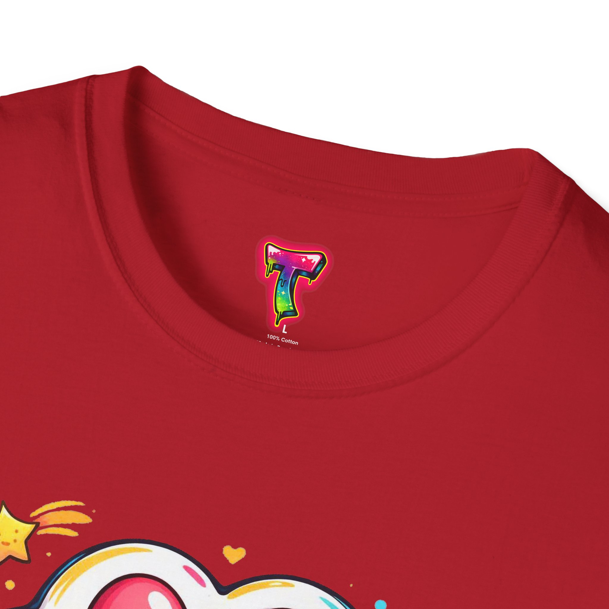 Cute Rainbow Paw T-Shirt - Ảnh 51