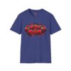 "No Pain No Gain" Red Graffiti Fitness Tee