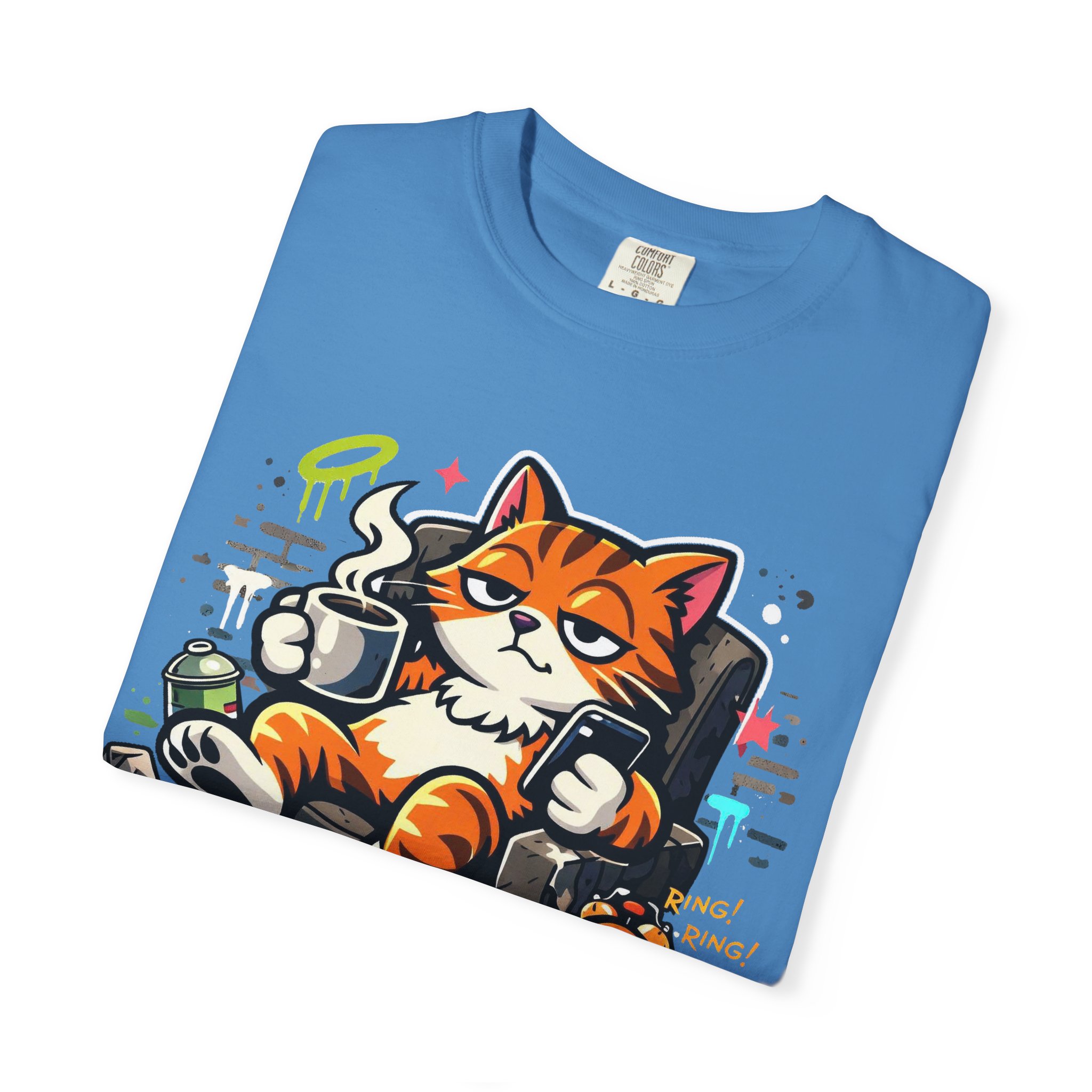 Relaxed Cat Lounge T-Shirt - Ảnh 43