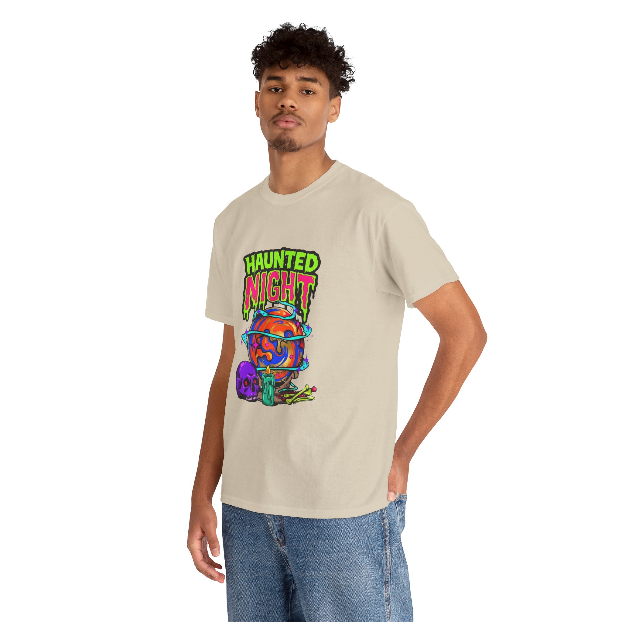 Haunted Night Halloween T‑Shirt - Ảnh 24