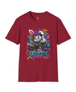 Velocity Vibes Rabbit Graphic T-Shirt