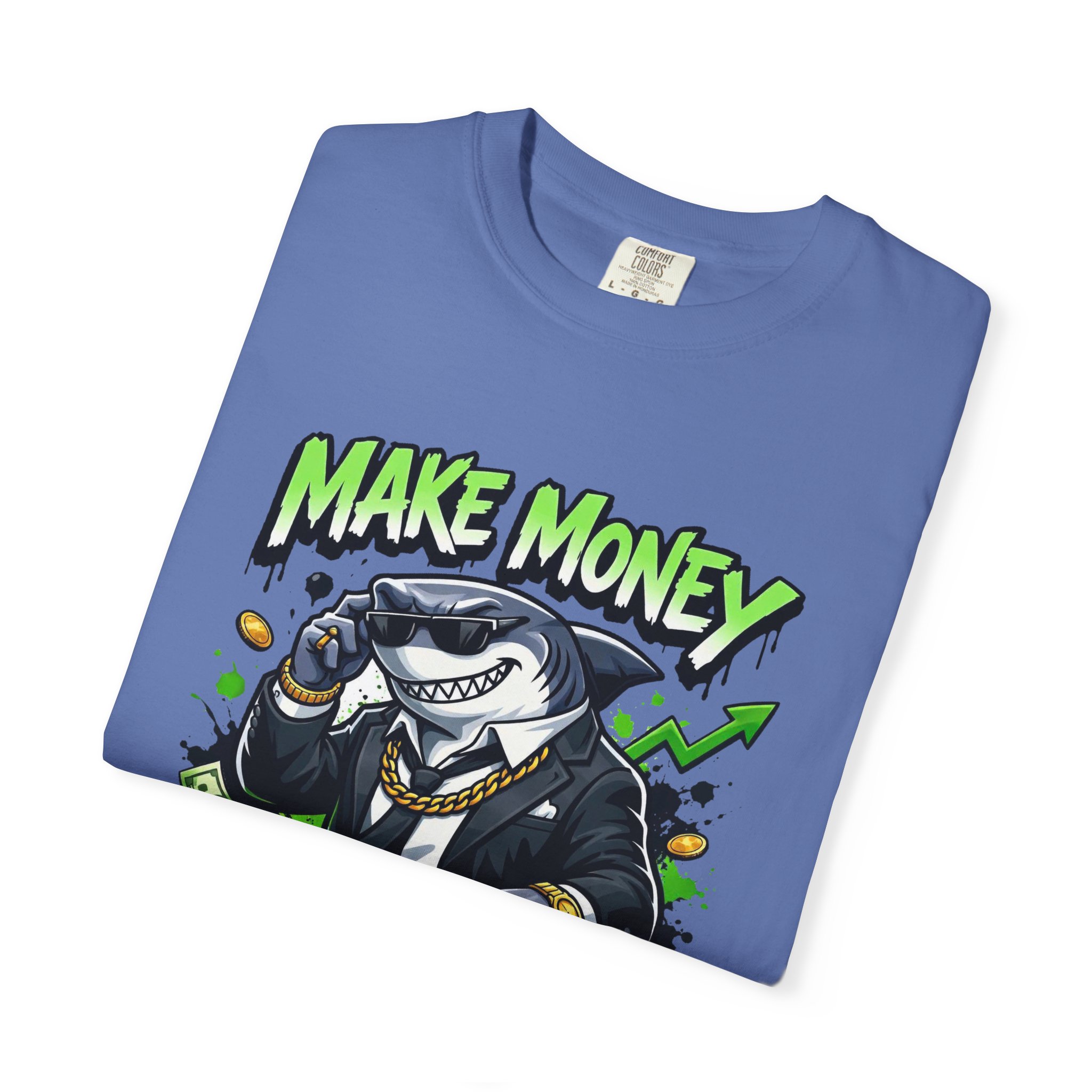 Make Money Not Friends Shark Graphic T-Shirt - Ảnh 35