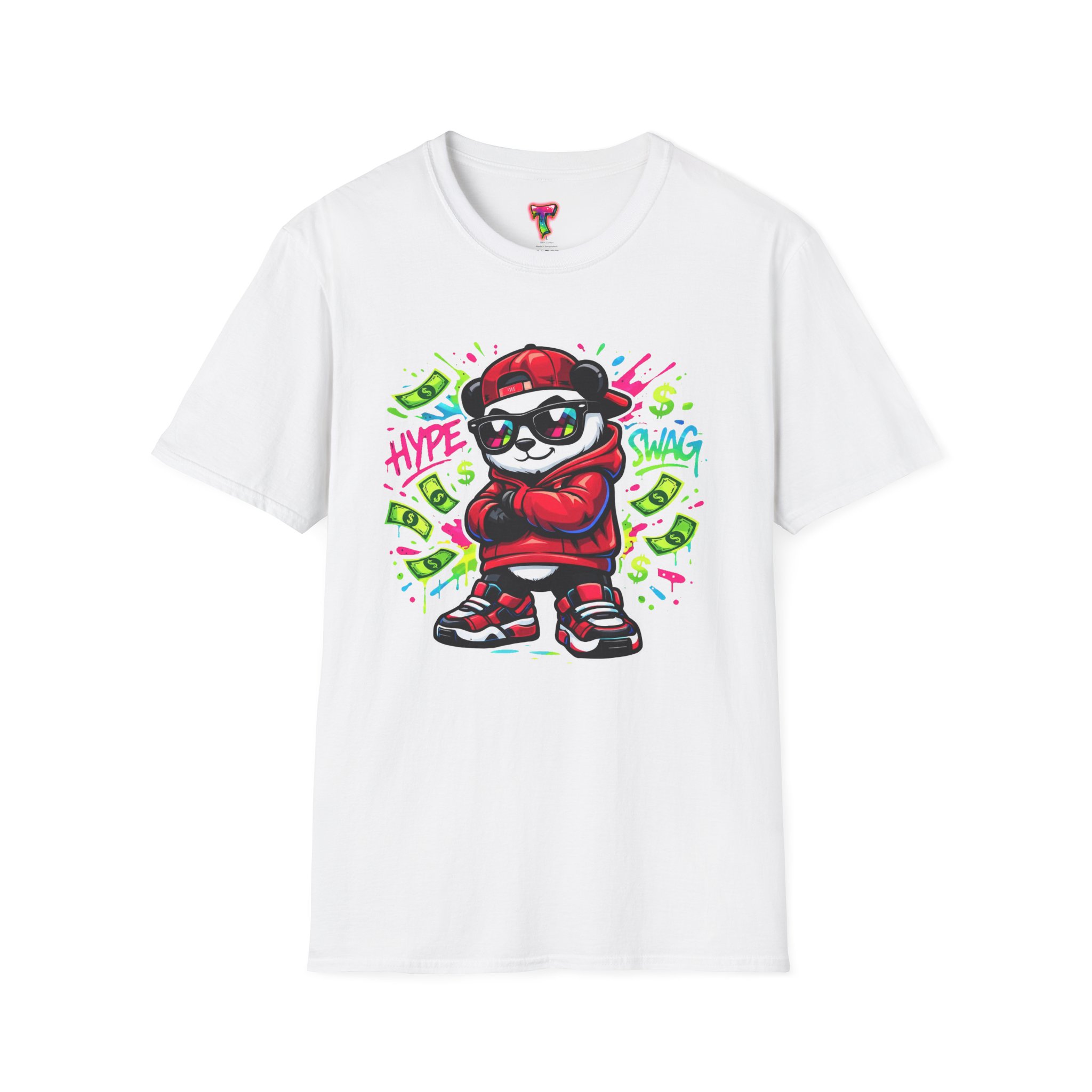 Hip-Hop Panda T-Shirt - Ảnh 5