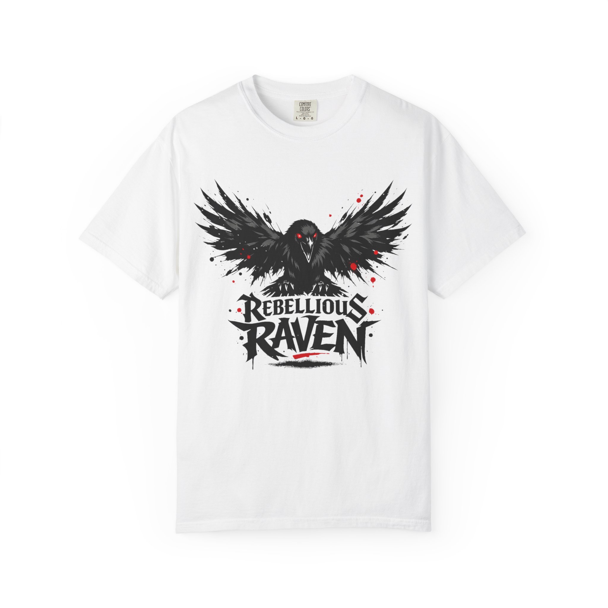 Rebellious Raven Graphic T-Shirt - Ảnh 5