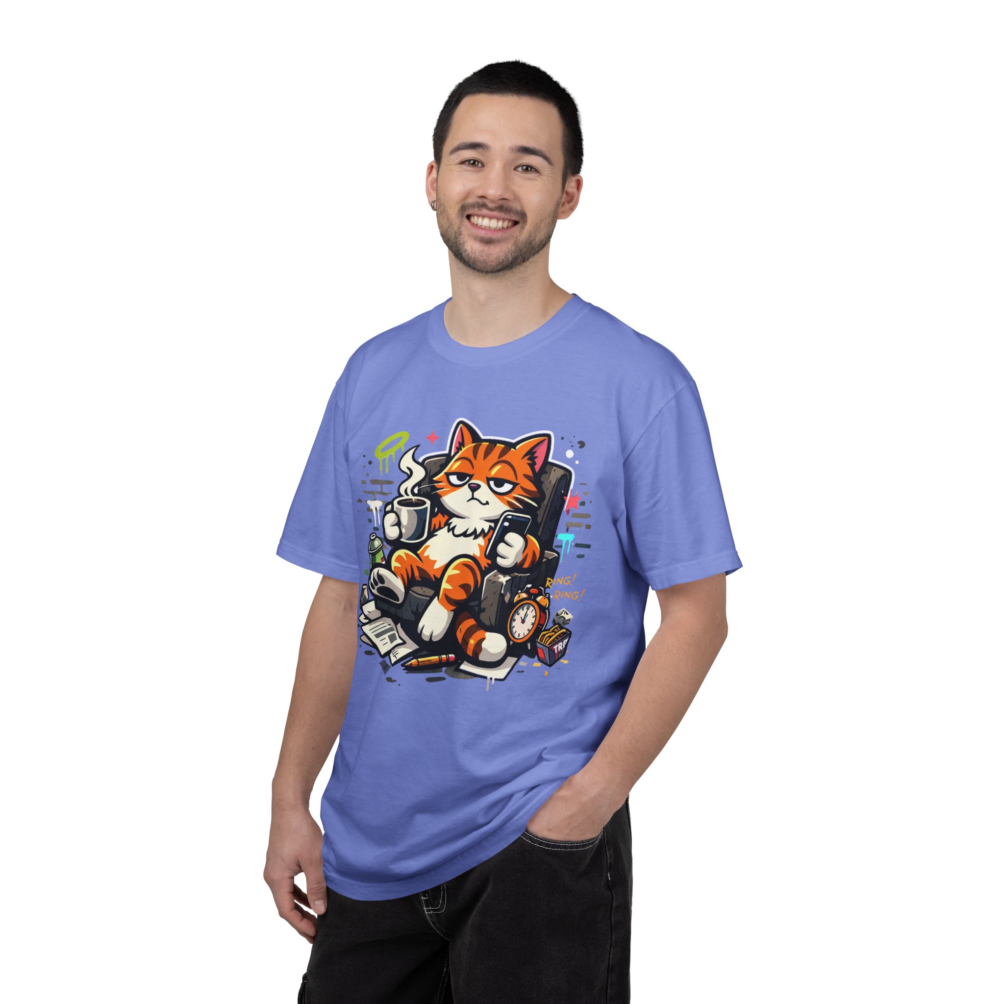 Relaxed Cat Lounge T-Shirt - Ảnh 28