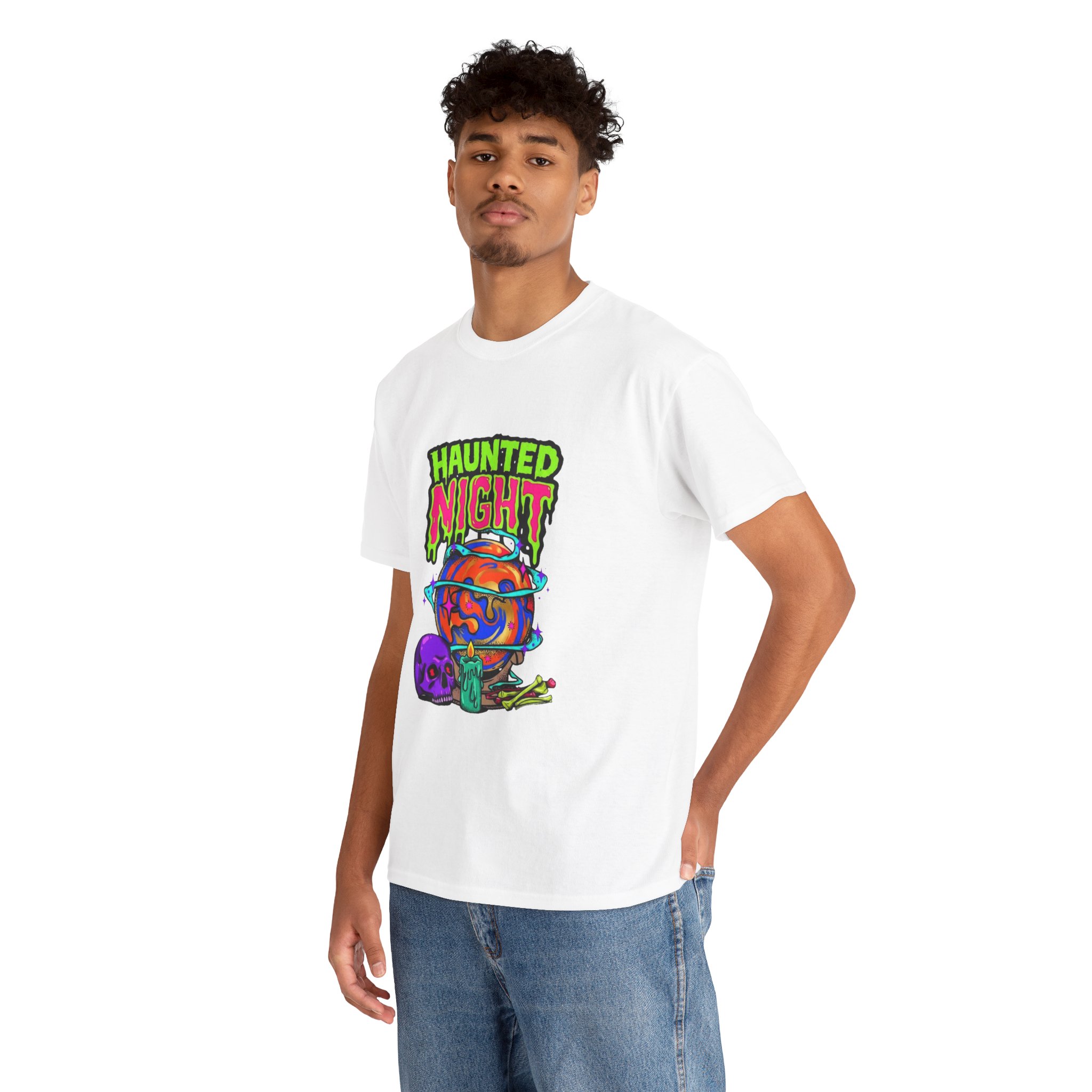 Haunted Night Halloween T‑Shirt - Ảnh 12