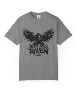 Rebellious Raven Graphic T-Shirt