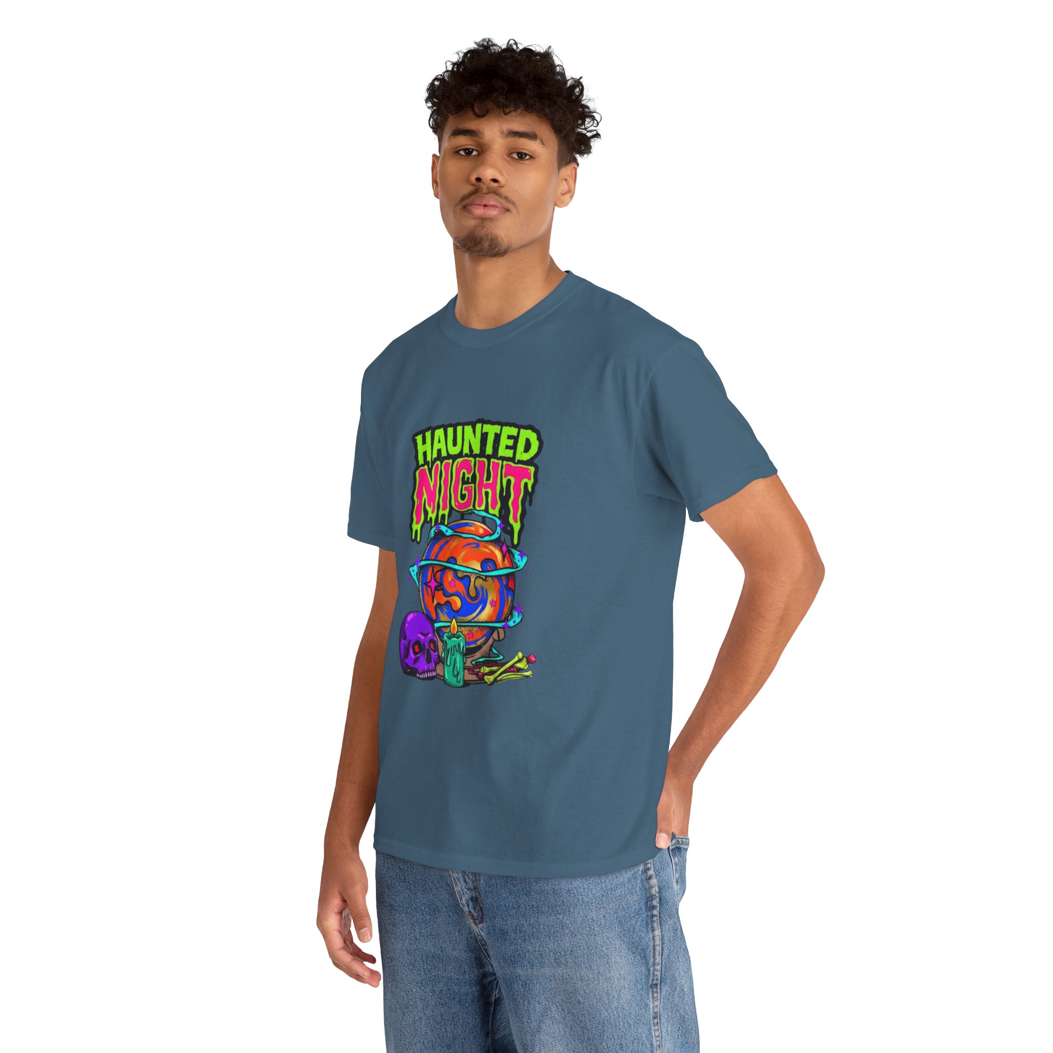 Haunted Night Halloween T‑Shirt - Ảnh 66