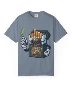 Cigarette Skull Tee T-Shirt