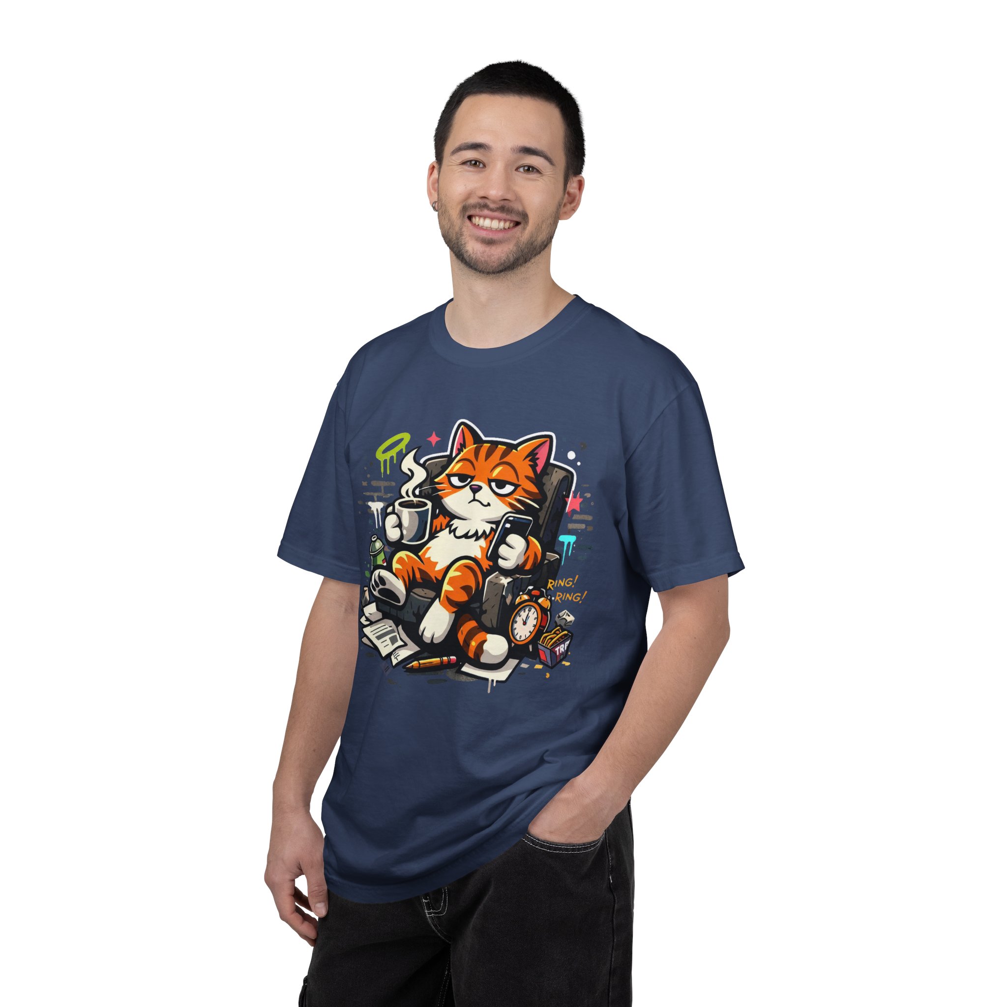 Relaxed Cat Lounge T-Shirt - Ảnh 52