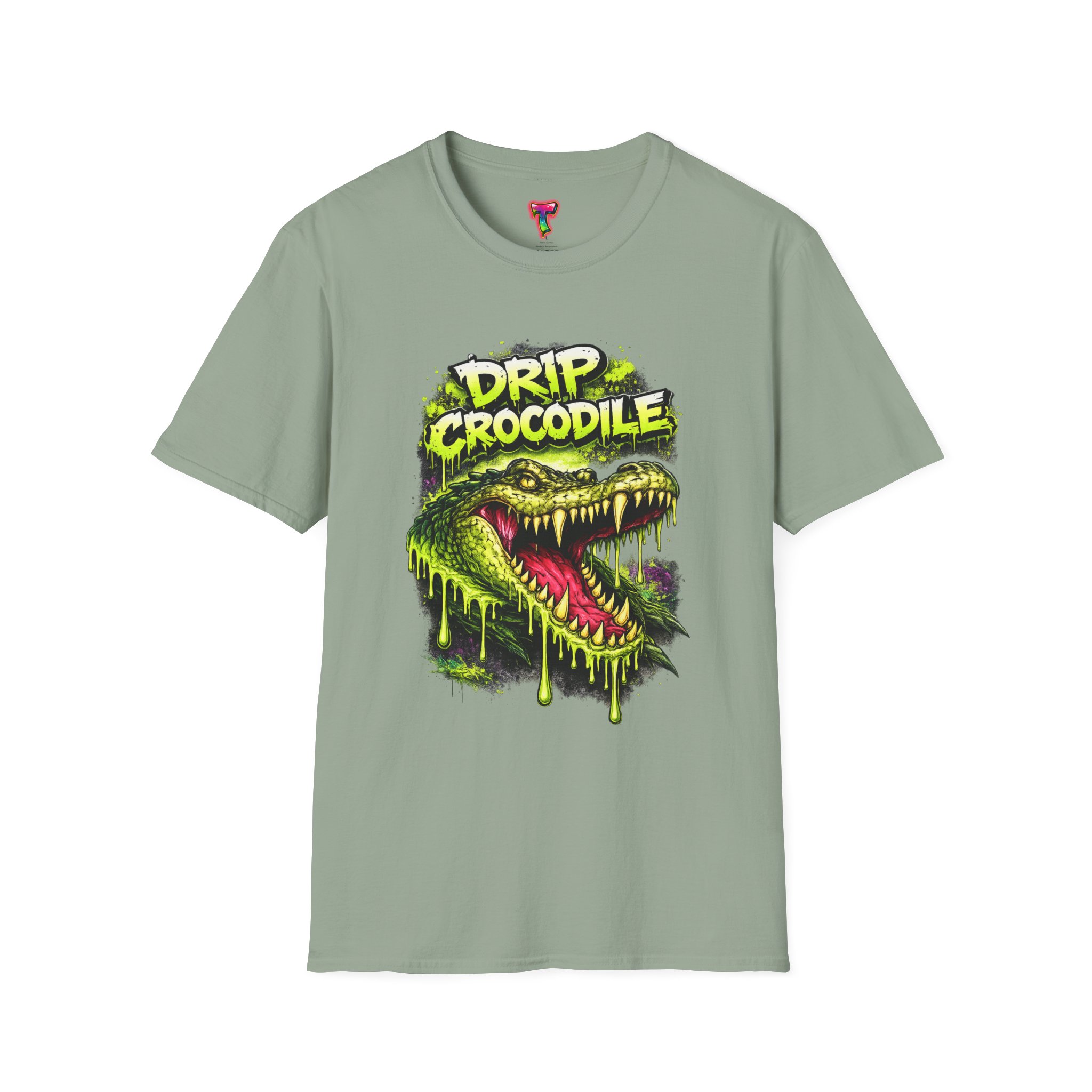 Drip Crocodile Graphic T-Shirt - Ảnh 49