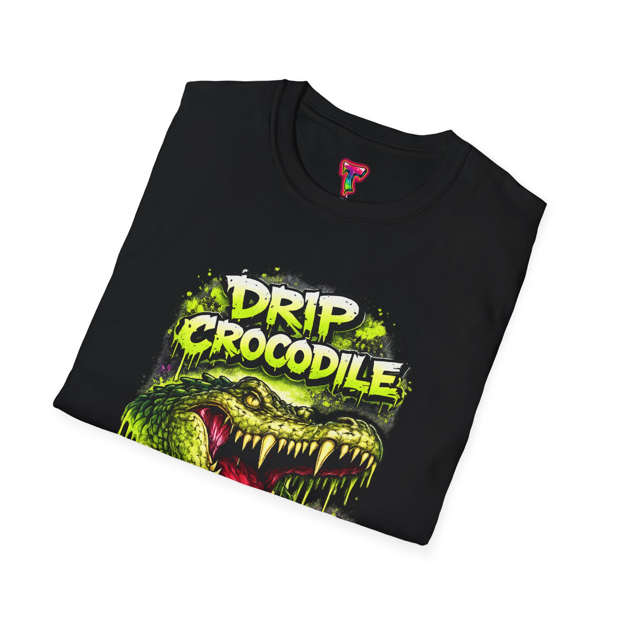 Drip Crocodile Graphic T-Shirt - Ảnh 20