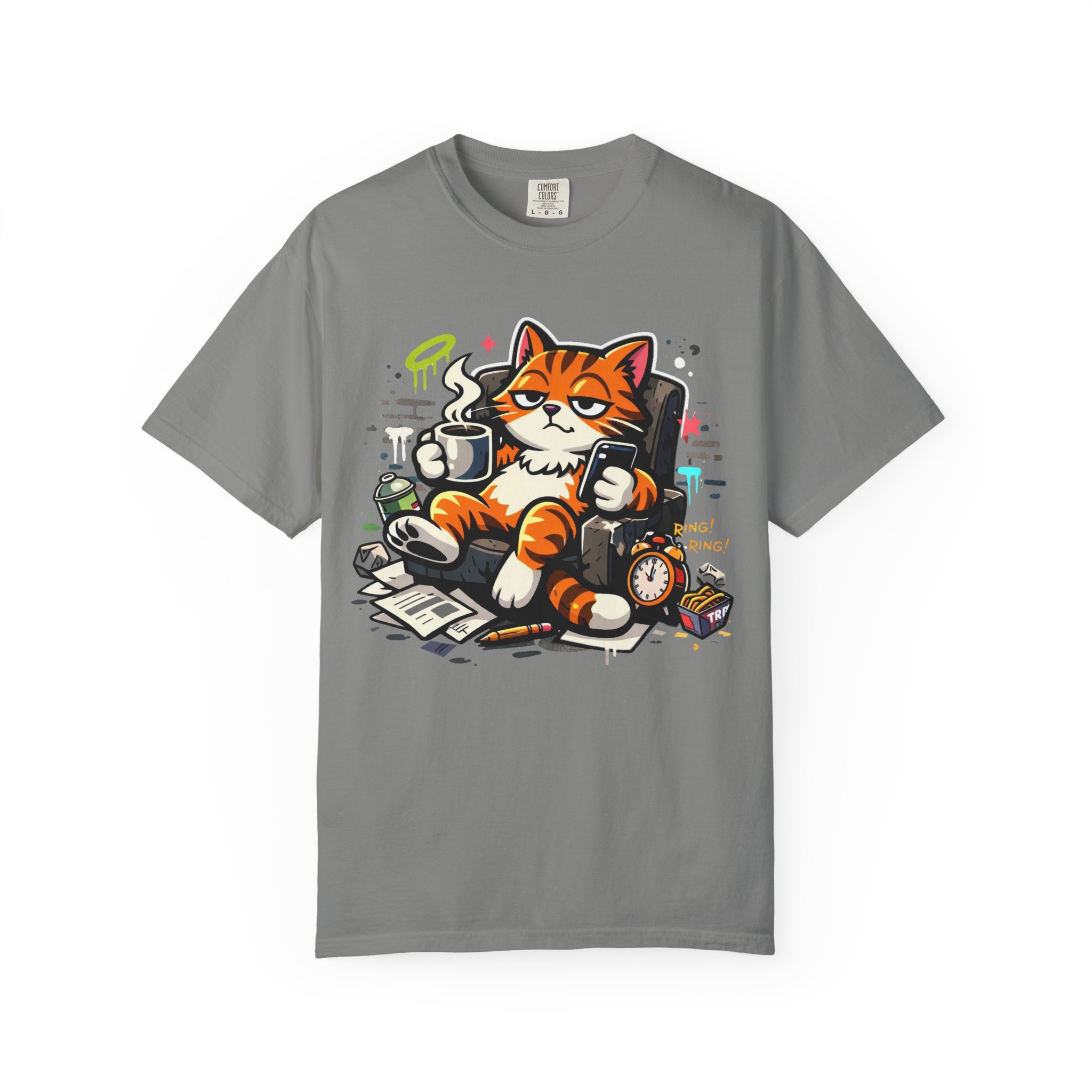 Relaxed Cat Lounge T-Shirt - Ảnh 37