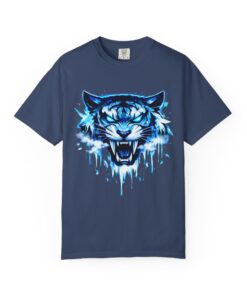 Blue Drip Tiger T-Shirt