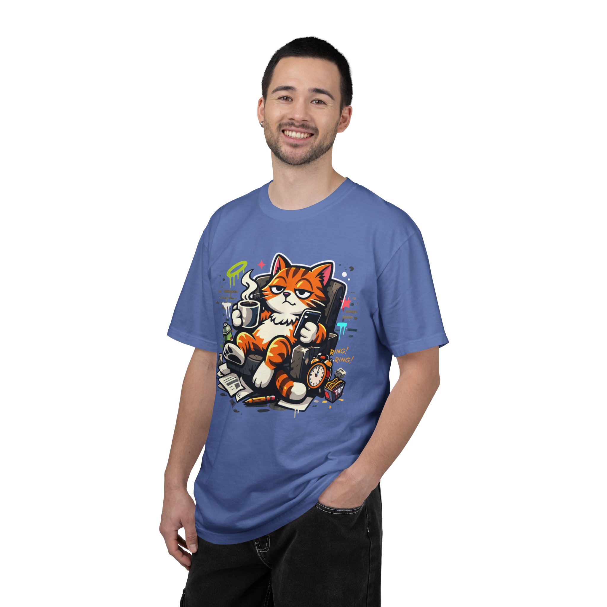 Relaxed Cat Lounge T-Shirt - Ảnh 36