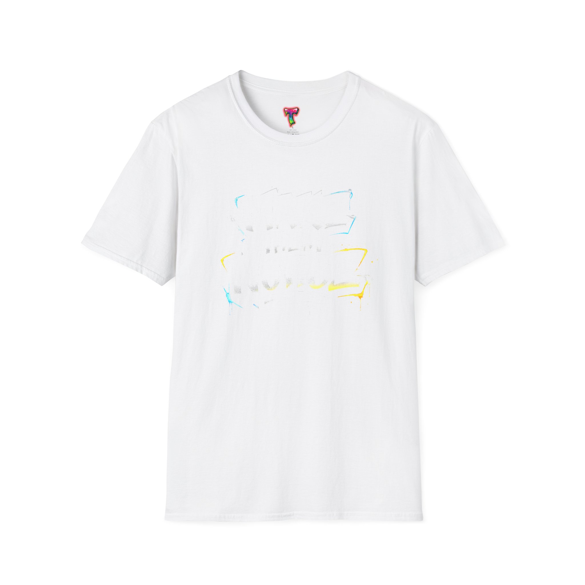 Retro Neon Smile T‑Shirt - Ảnh 5