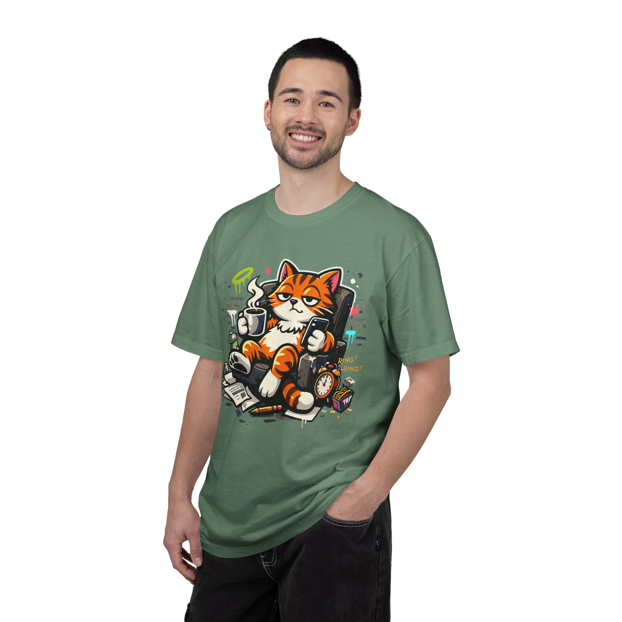 Relaxed Cat Lounge T-Shirt - Ảnh 24