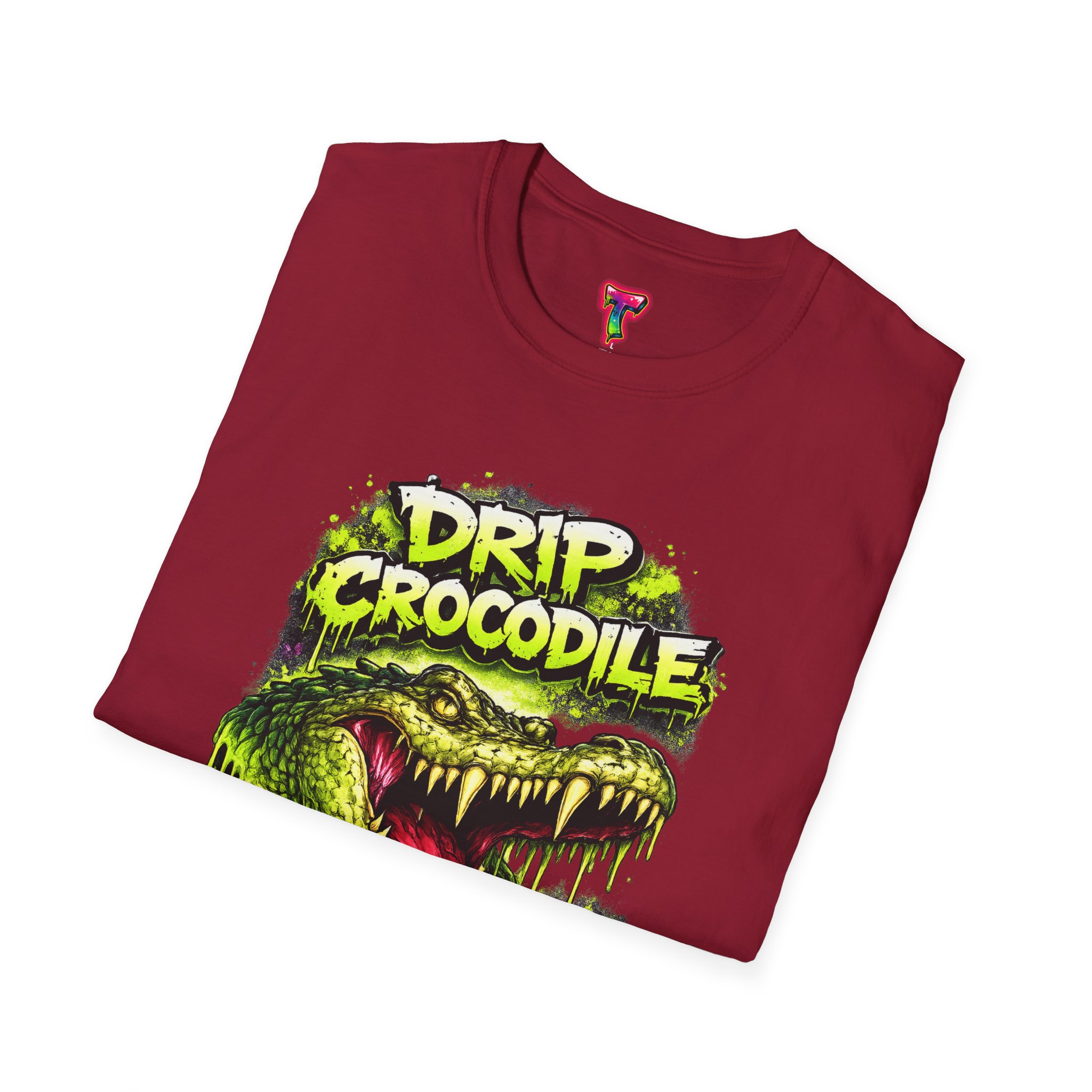 Drip Crocodile Graphic T-Shirt - Ảnh 44