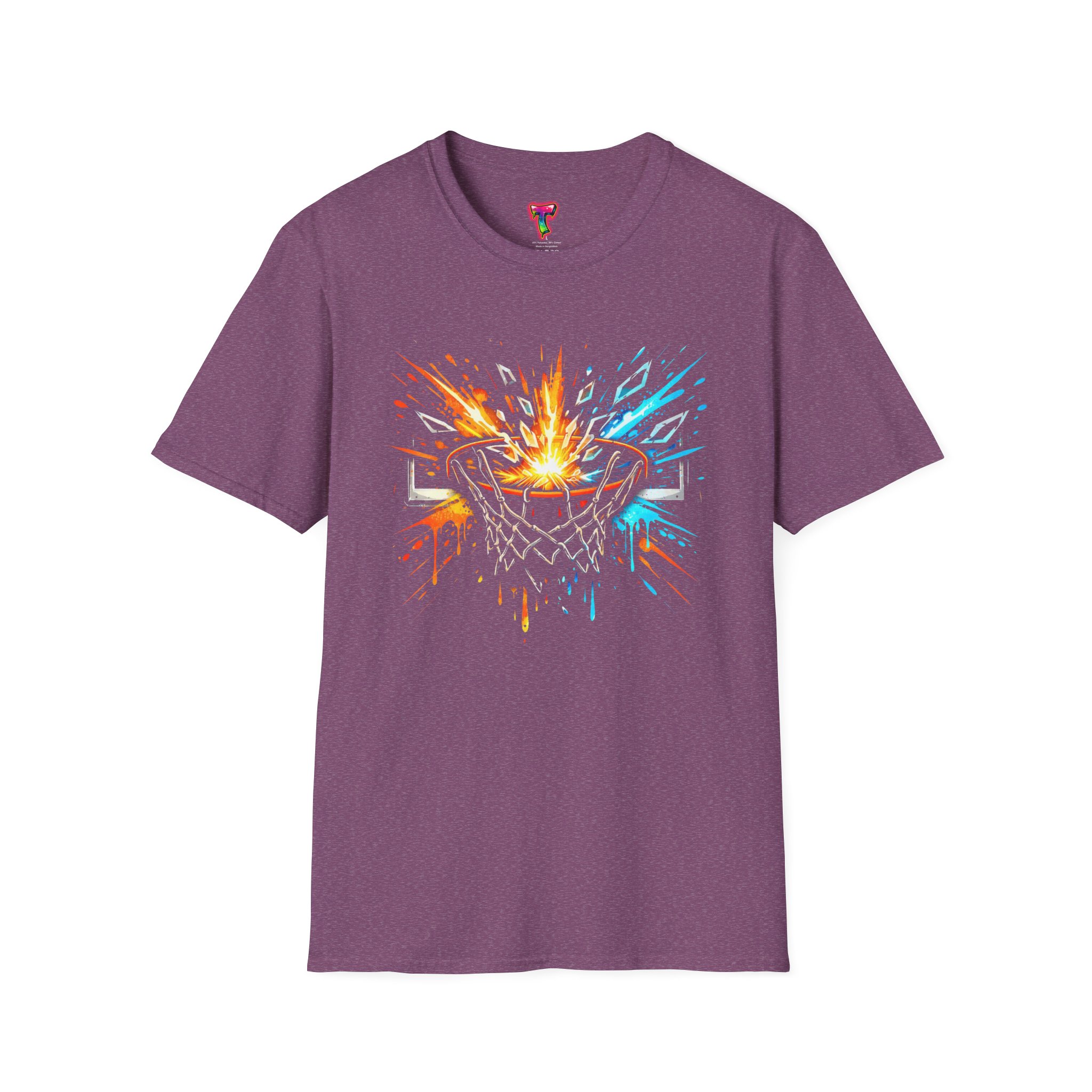 Basketball Hoop Explosion T-Shirt - Ảnh 33