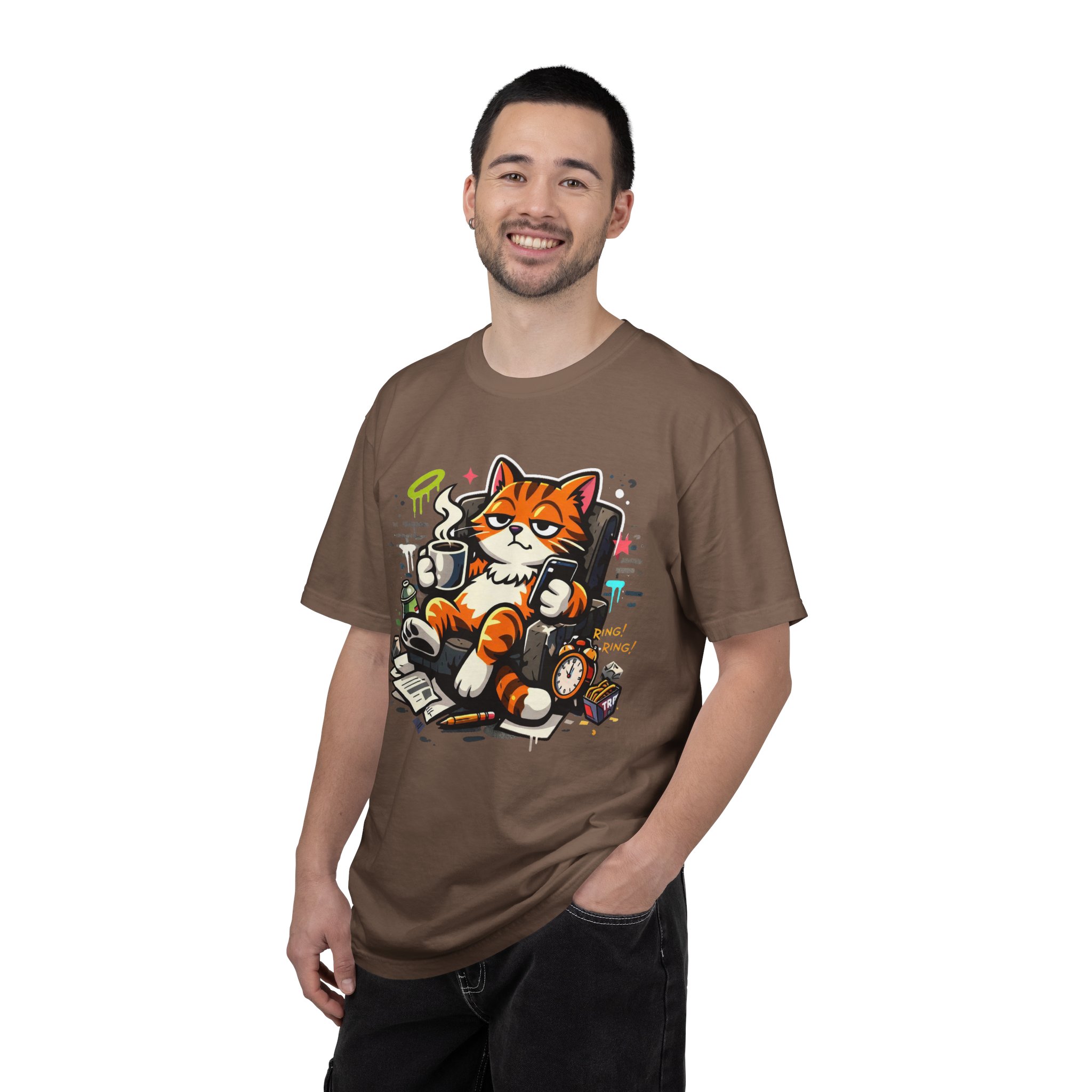 Relaxed Cat Lounge T-Shirt - Ảnh 16