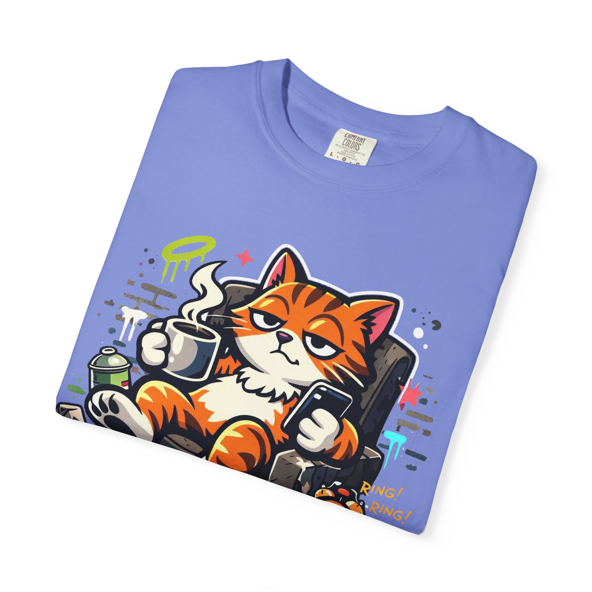 Relaxed Cat Lounge T-Shirt - Ảnh 27