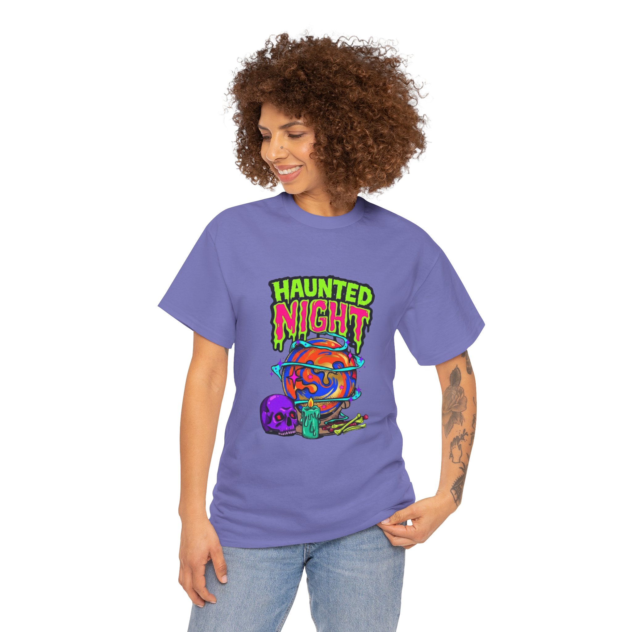 Haunted Night Halloween T‑Shirt - Ảnh 70