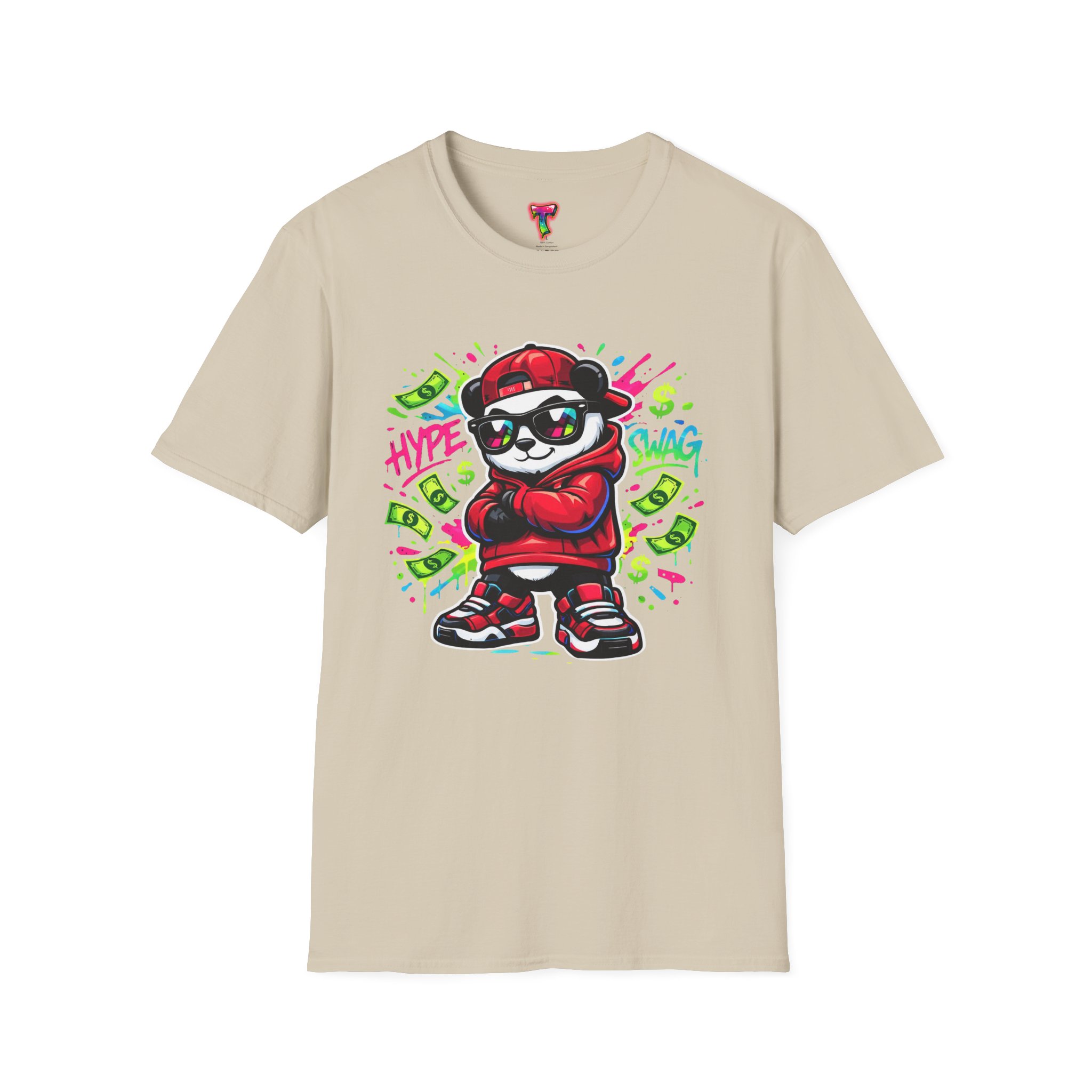Hip-Hop Panda T-Shirt - Ảnh 13