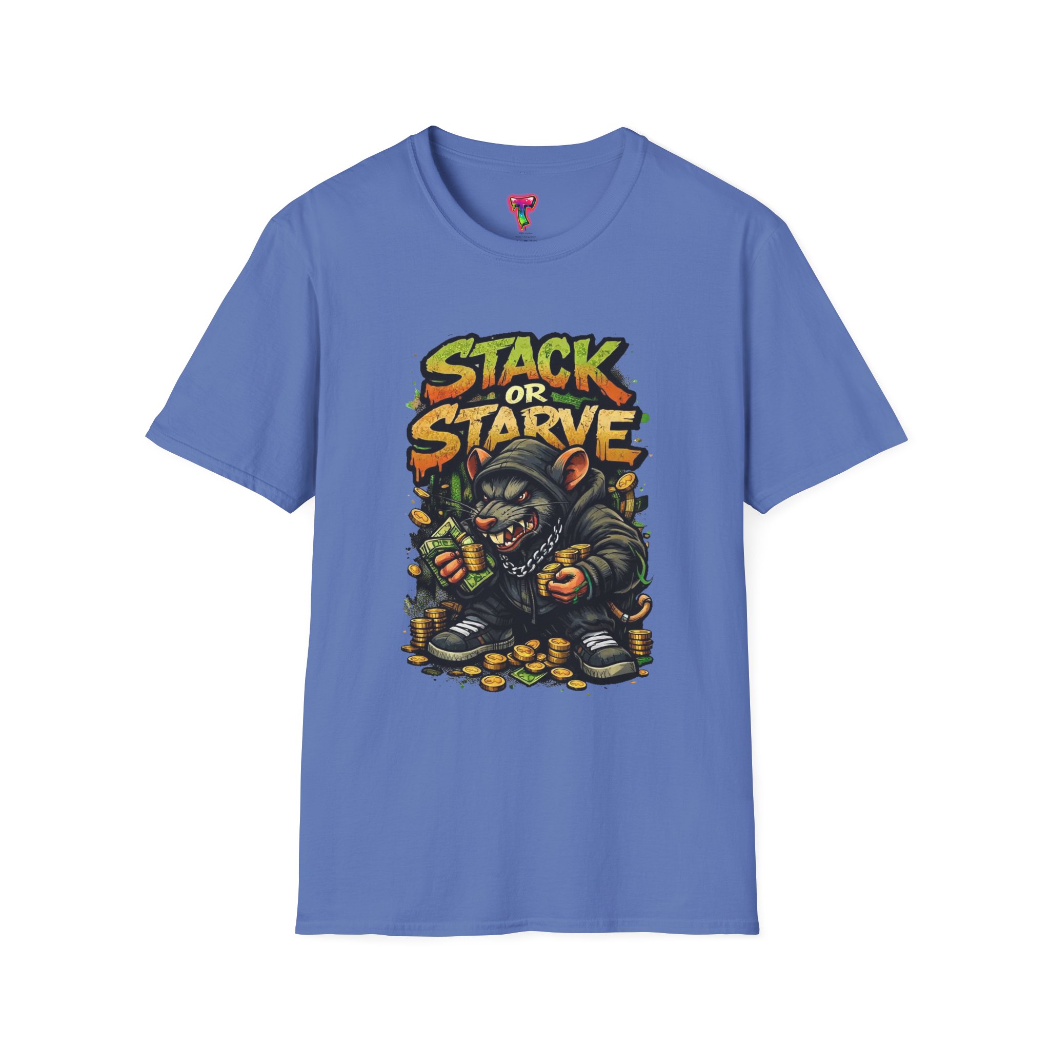 Stack or Starve Crypto Graphic T-Shirt - Ảnh 29