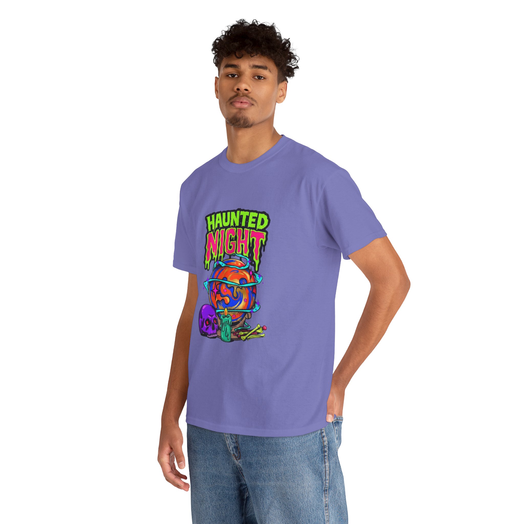 Haunted Night Halloween T‑Shirt - Ảnh 72
