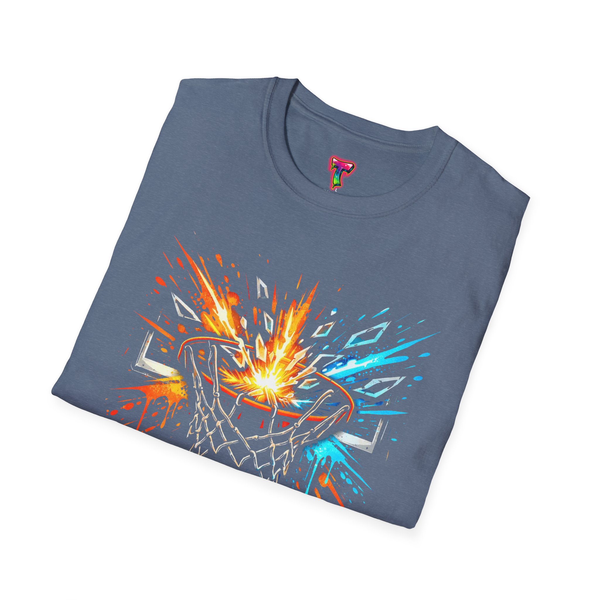 Basketball Hoop Explosion T-Shirt - Ảnh 20