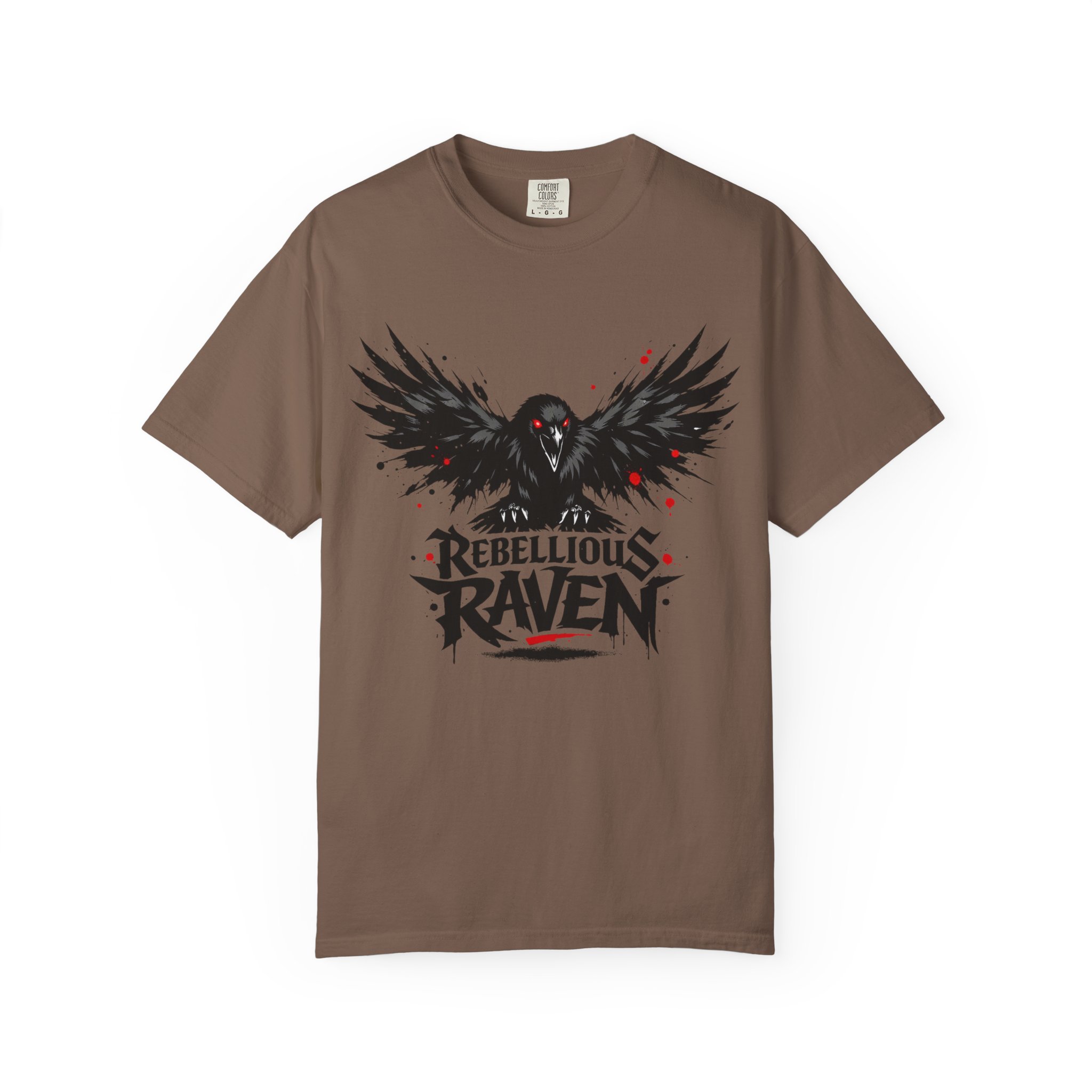 Rebellious Raven Graphic T-Shirt - Ảnh 17