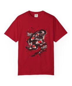 Koi Dragon Watercolor T-Shirt