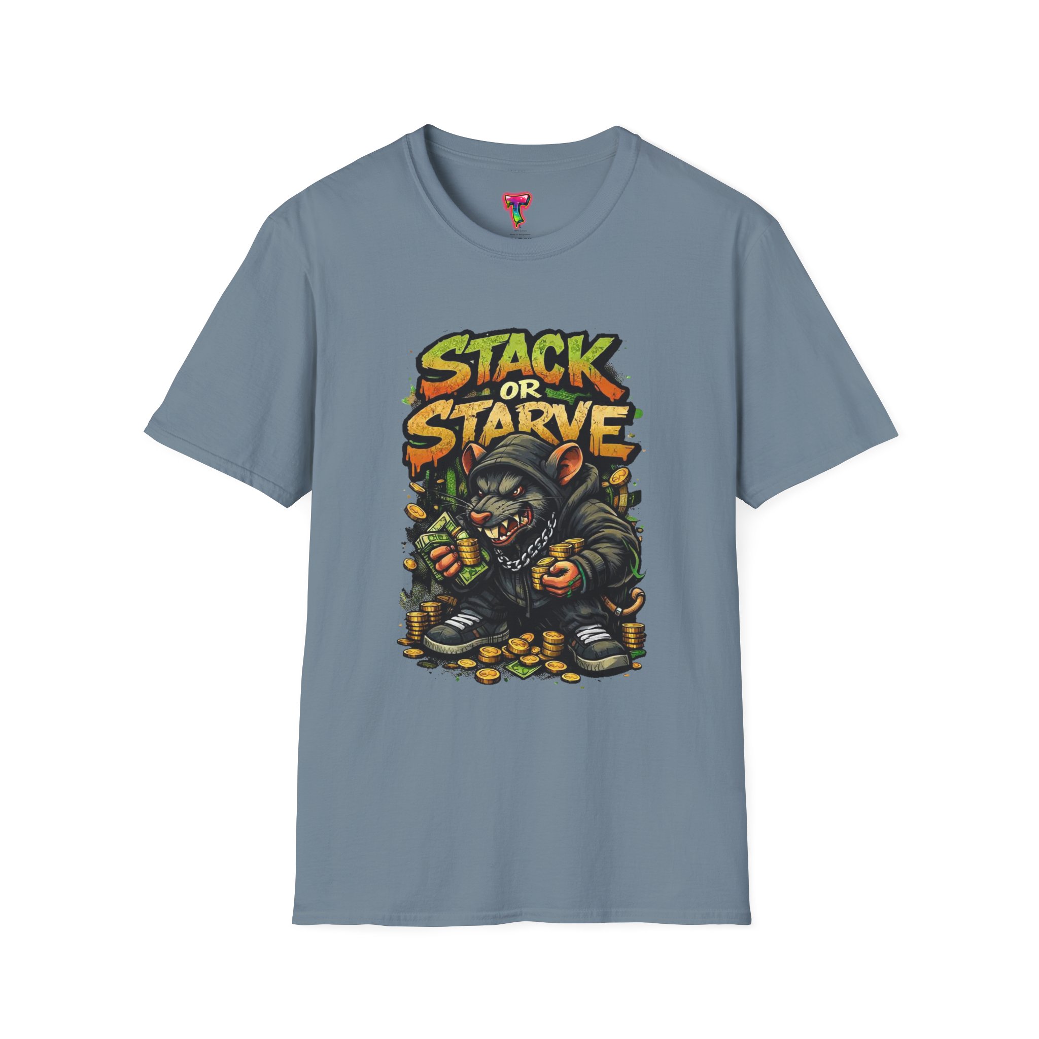 Stack or Starve Crypto Graphic T-Shirt - Ảnh 33