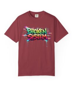 Broken System Graffiti T-Shirt