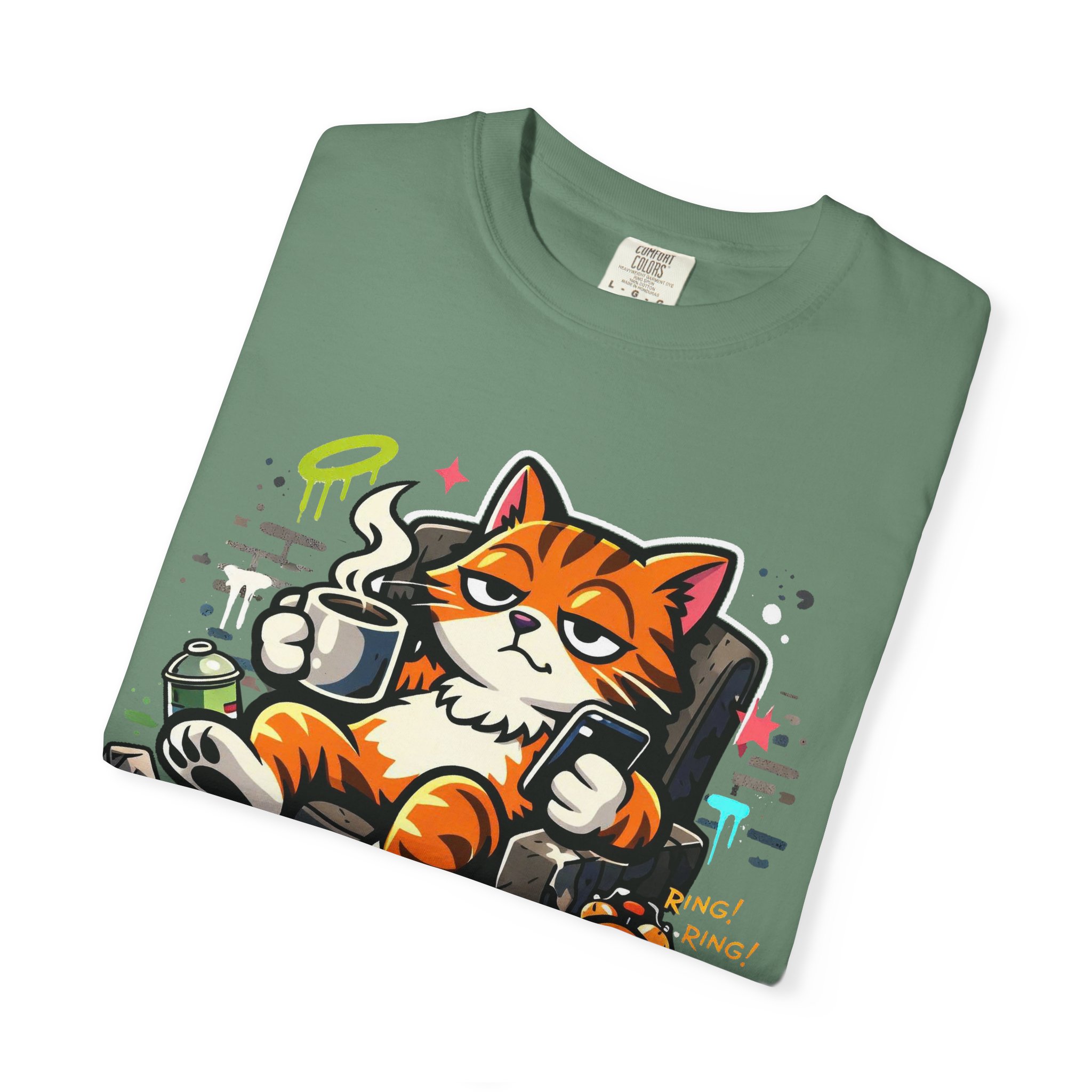 Relaxed Cat Lounge T-Shirt - Ảnh 23