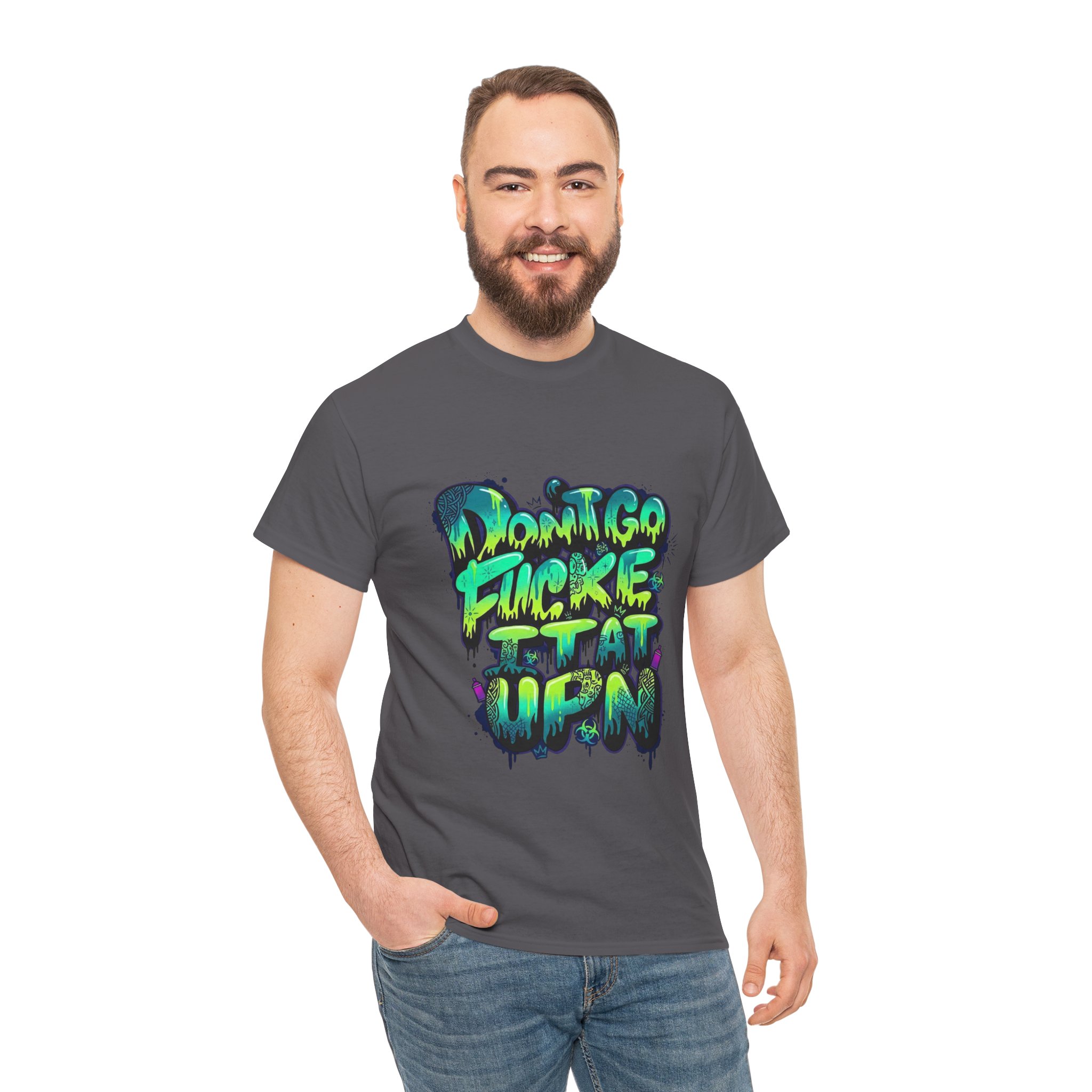 Graffiti "Don't Go F*cking It Up" Tee - Ảnh 10