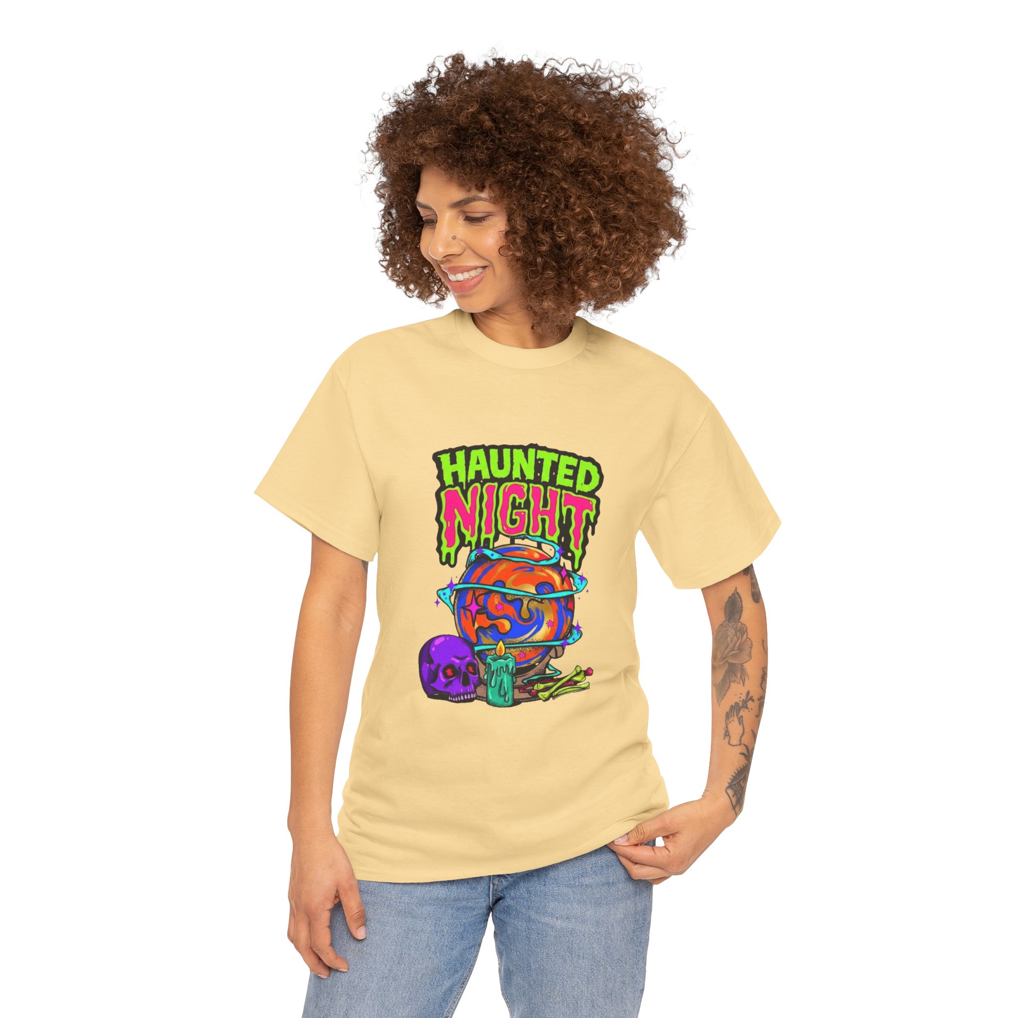 Haunted Night Halloween T‑Shirt - Ảnh 28